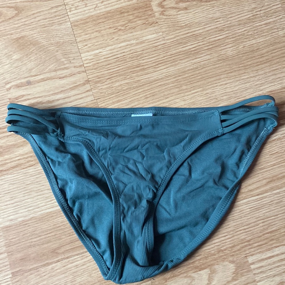 green bikini bottoms